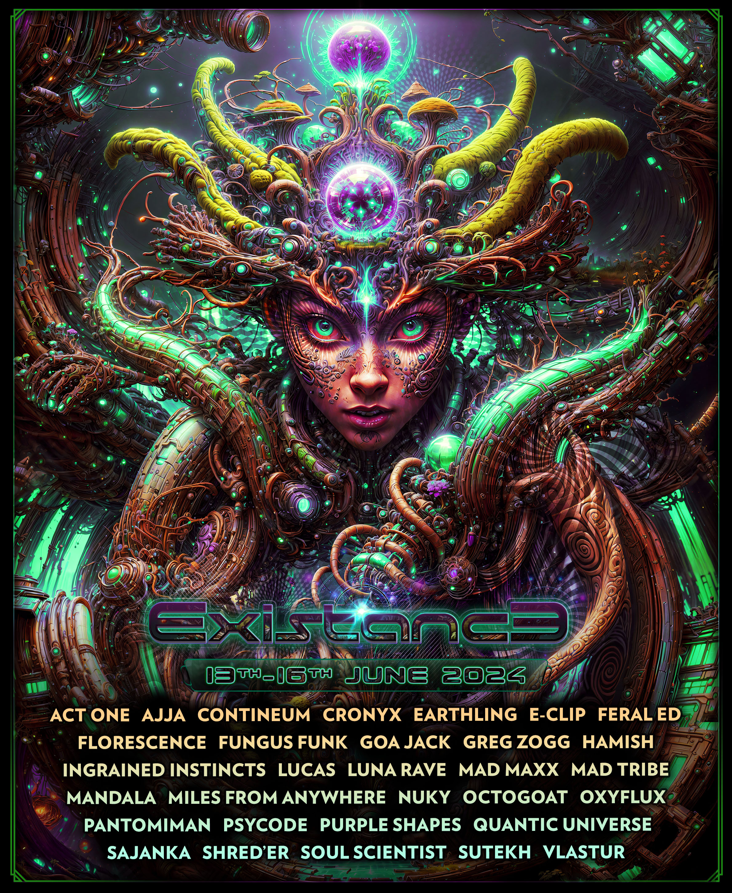 Existance 2024 poster light